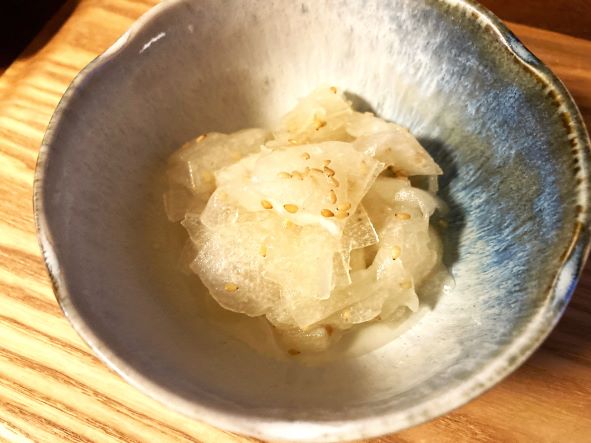 とうがんの甘酢あえ