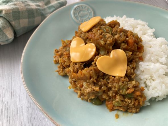 へちまでまろやかドライカレー